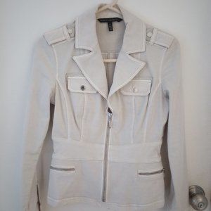 WHBM Twill Jacket Size 0 Style# 570260041